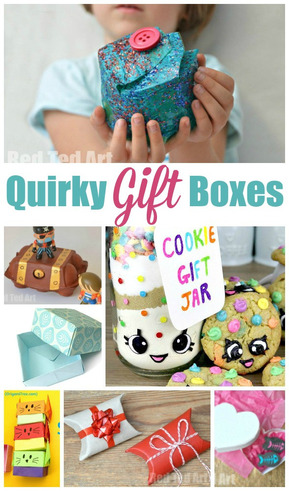 Gift Box For Kids
 Over 15 Quirky Gift Box ideas for kids to make and enjoy