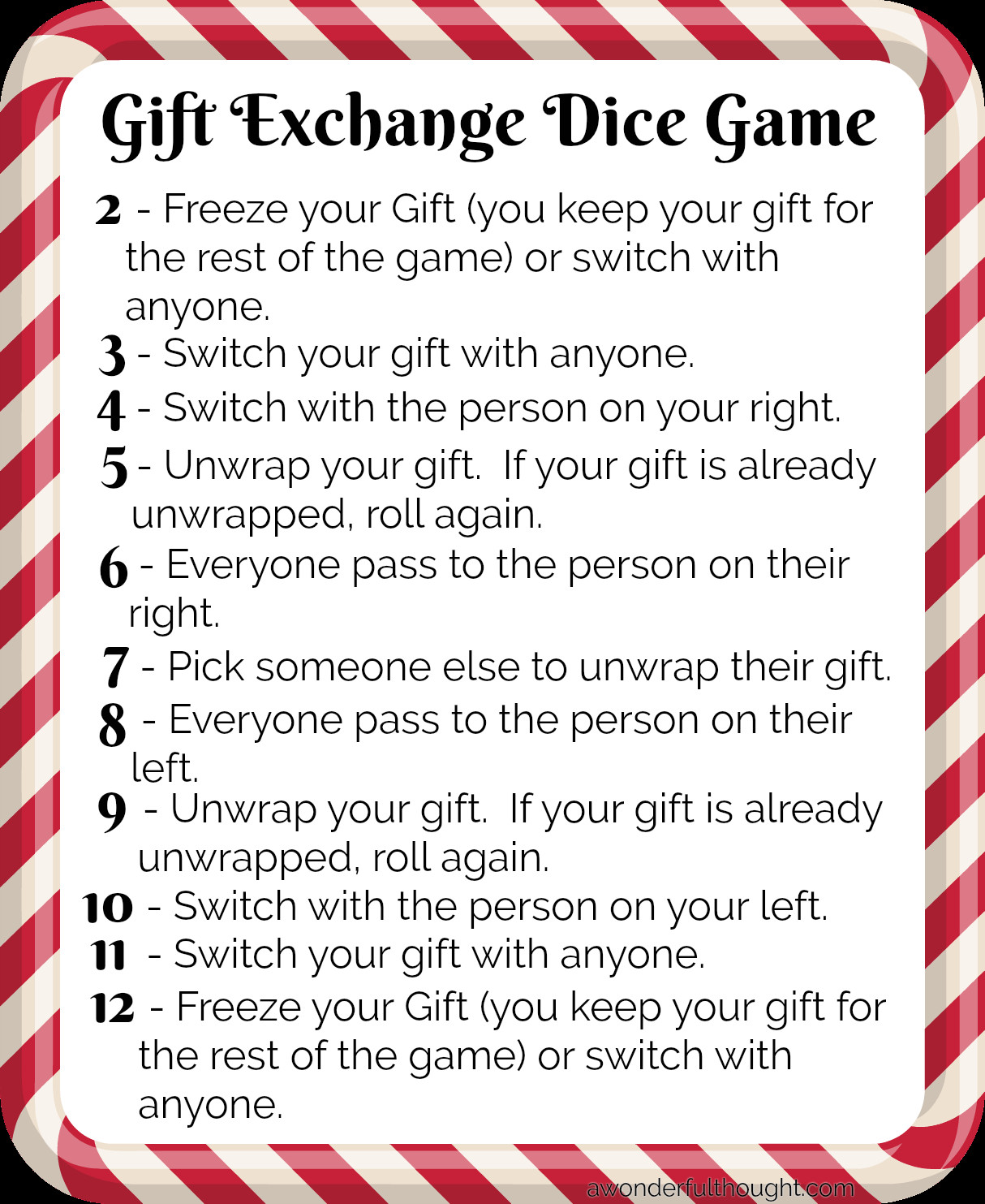 Gift Exchange Games For Kids
 Christmas Gift Exchange Ideas A Wonderful Thought