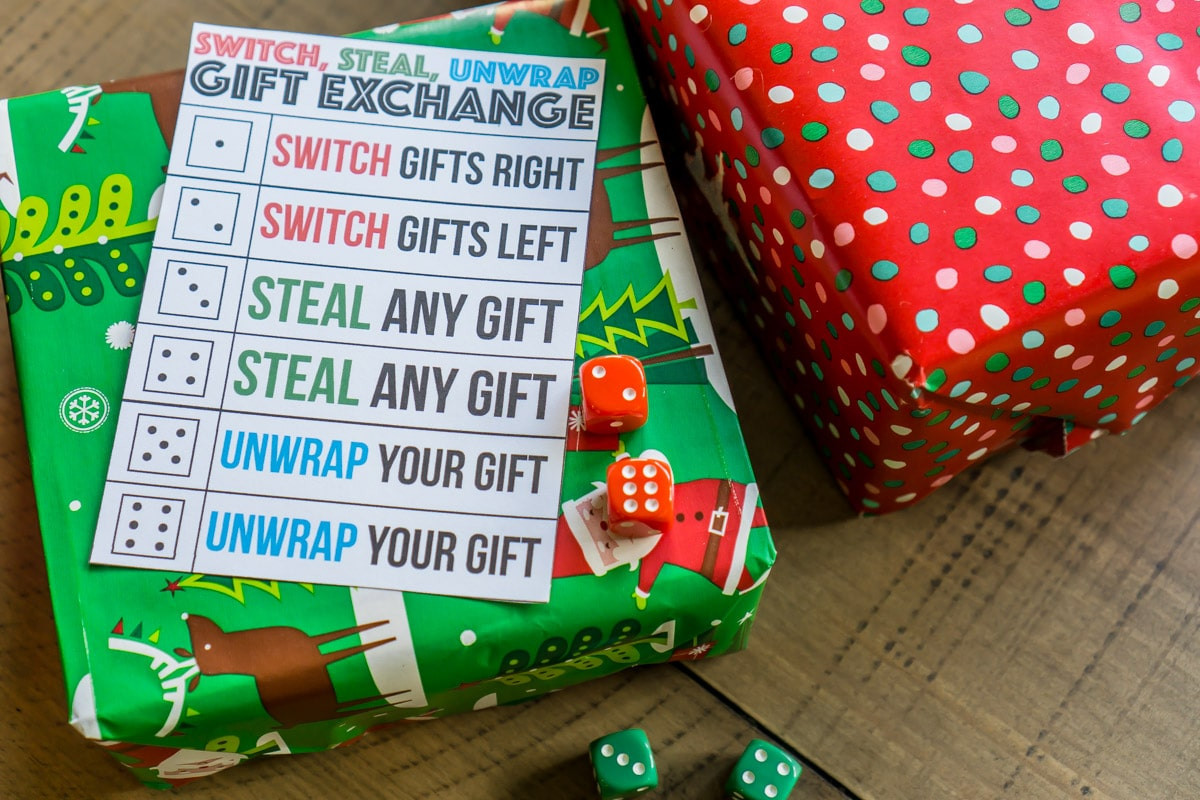 Gift Exchange Games For Kids
 The Best Gift Exchange Game Ever Switch Steal or Unwrap