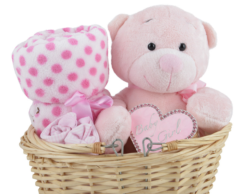 Gift For Baby Girl
 Gorgeous Baby Girl Gift Basket