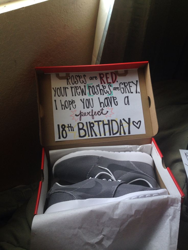 Gift For Boyfriend Birthday
 Cute birthday present idea