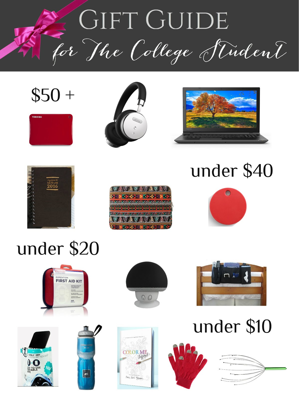 Gift For College Kids
 College Student Gift Guide