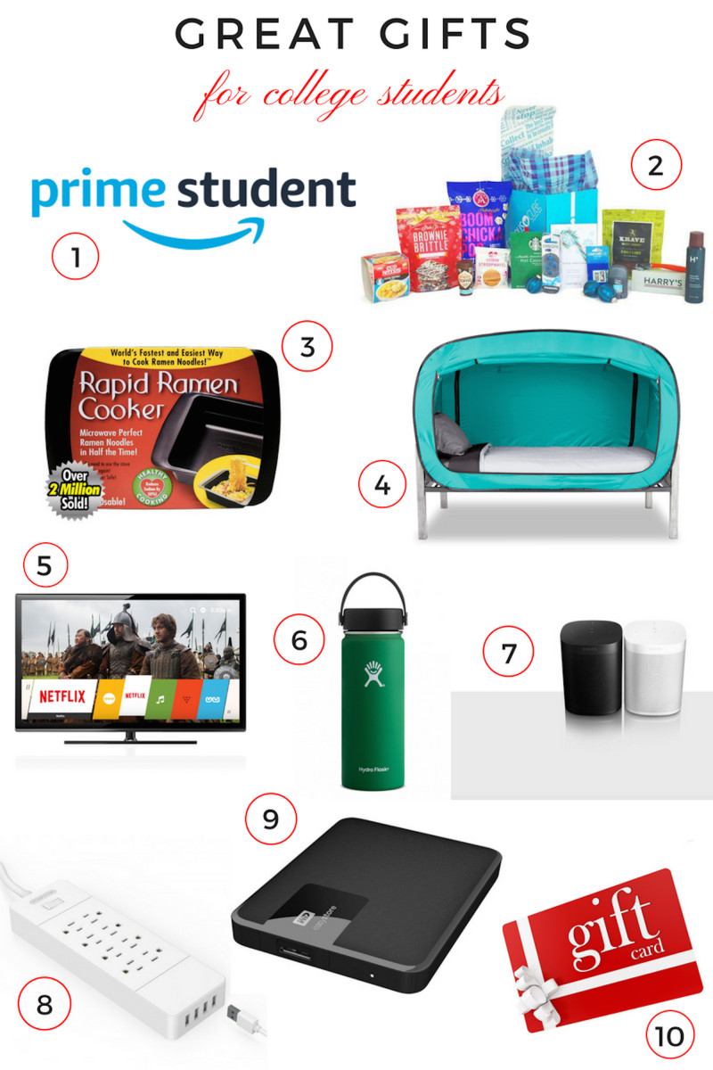 Gift For College Kids
 Top Gifts for College Aged students MomTrends