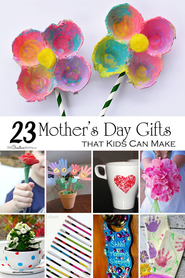 Gift For Mother'S Day From Child
 Mother s Day Crafts for Kids onecreativemommy