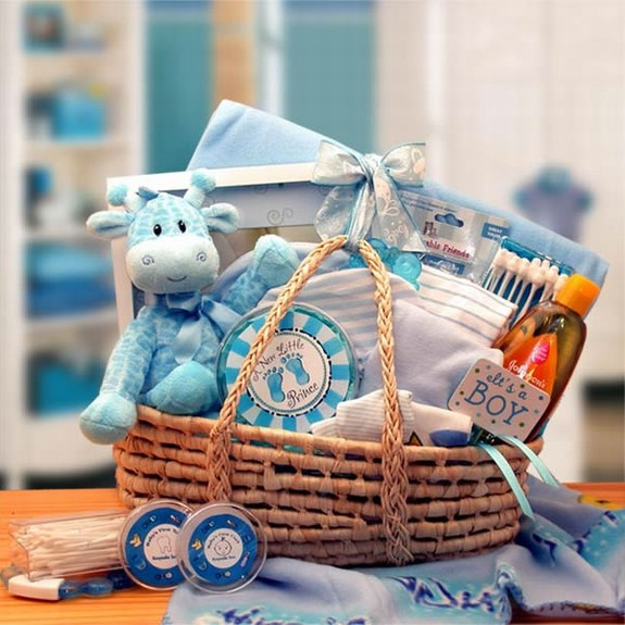 Gift For Newborn Baby And Mother
 New Arrival Blue Baby Carrier Gift Basket