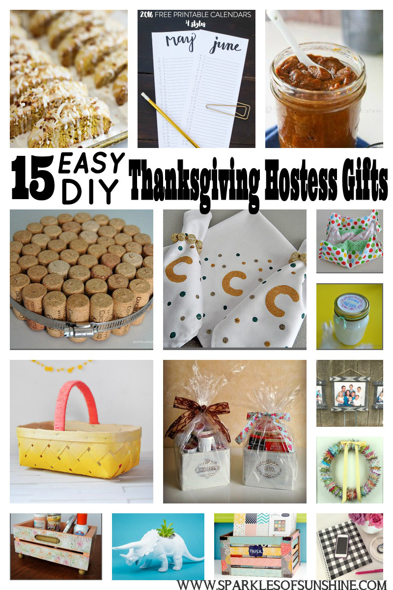 Gift For Thanksgiving
 15 Easy DIY Thanksgiving Hostess Gifts Sparkles of Sunshine