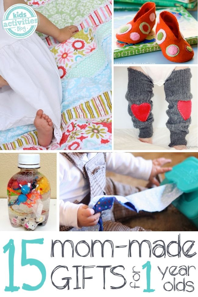 Gift Ideas For 1 Year Old Girls
 15 Precious Homemade Gifts for a 1 Year Old