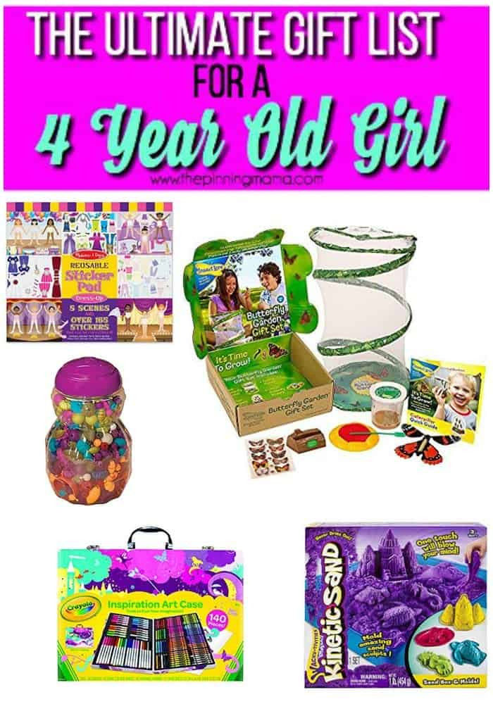 Gift Ideas For 4 Year Old Girls
 Best Gifts for a 4 year old Girl • The Pinning Mama