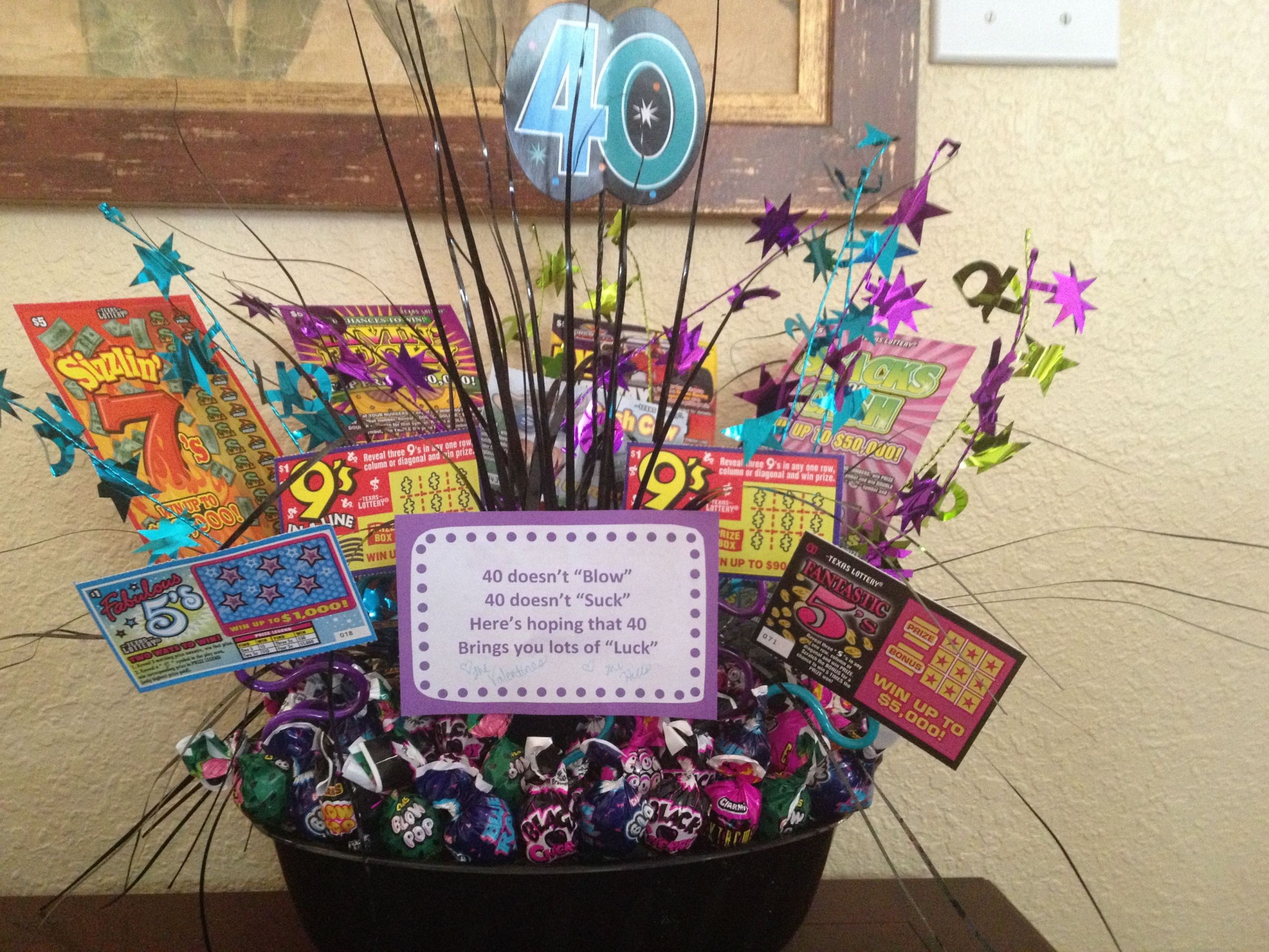 Gift Ideas For 40th Birthday Female
 40th birthday t idea Crafty Pinterest