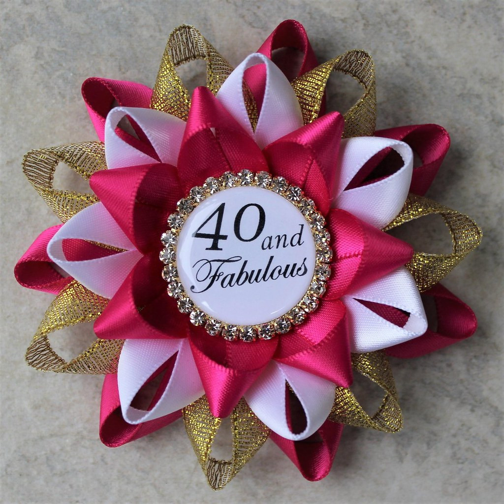 Gift Ideas For 40Th Birthday Female
 40th Birthday Gifts for Women 40 and Fabulous 40th Birth