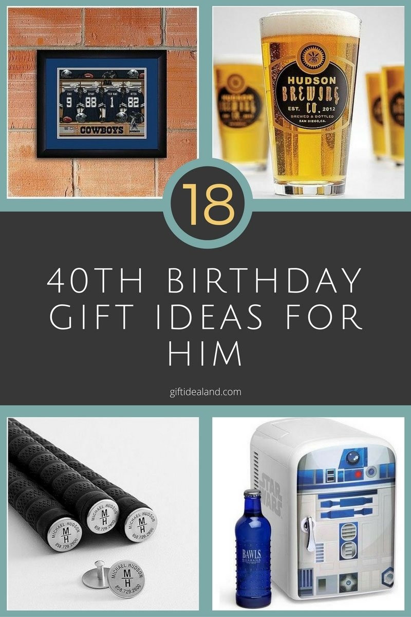Gift Ideas For 40Th Birthday Male
 10 Stylish 40Th Birthday Gift Ideas For Husband 2020