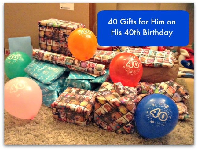 Gift Ideas For 40Th Birthday Male
 40 Gifts for Him on his 40th Birthday Stressy Mummy