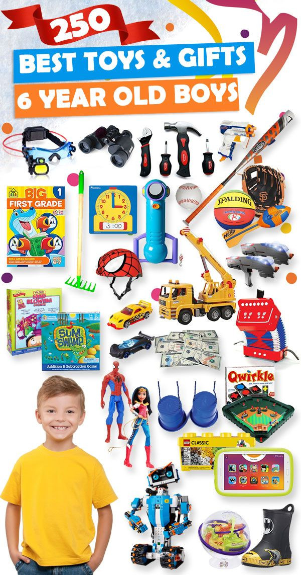 Gift Ideas For 6 Year Old Boys
 Gifts For 6 Year Old Boys 2019 – List of Best Toys