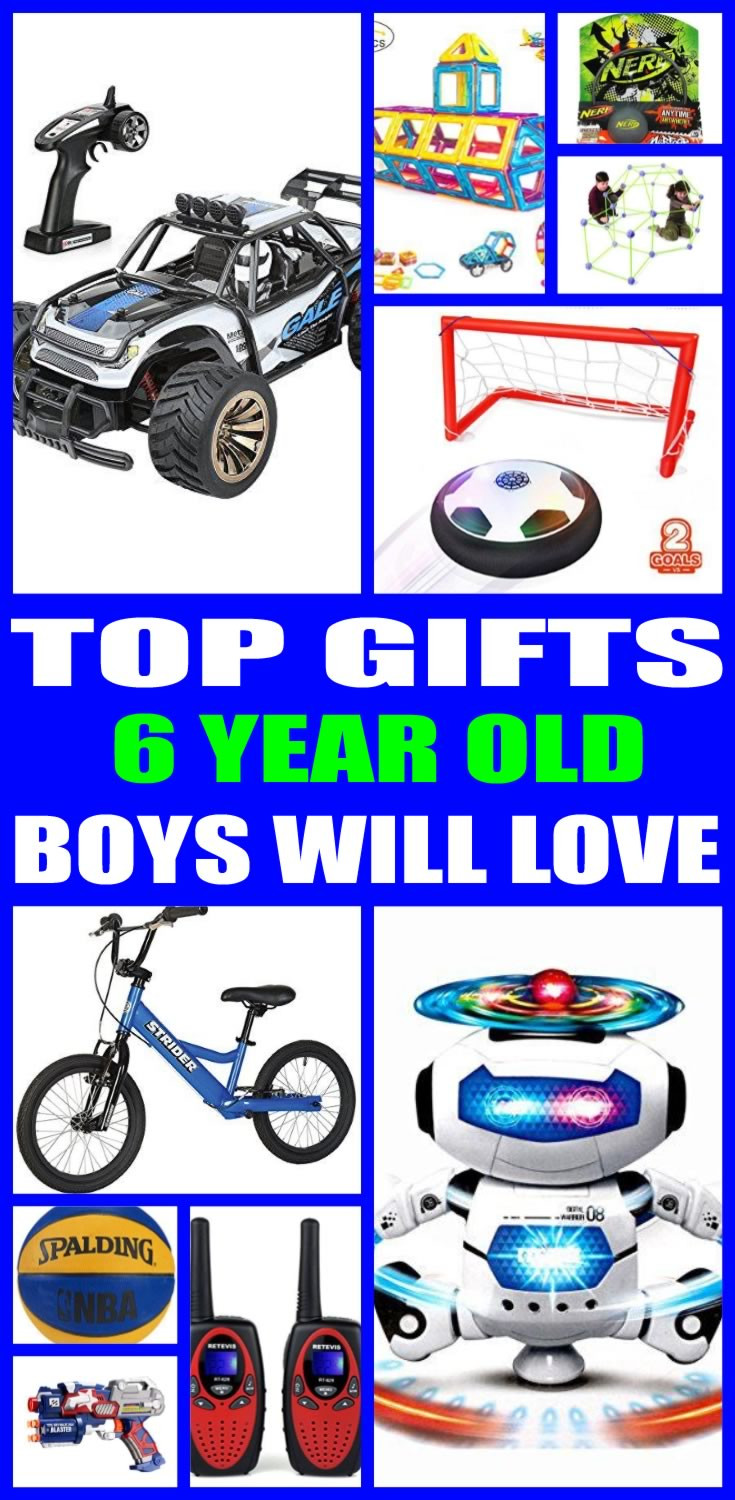Gift Ideas For 6 Year Old Boys
 Top 6 Year Old Boys Gift Ideas