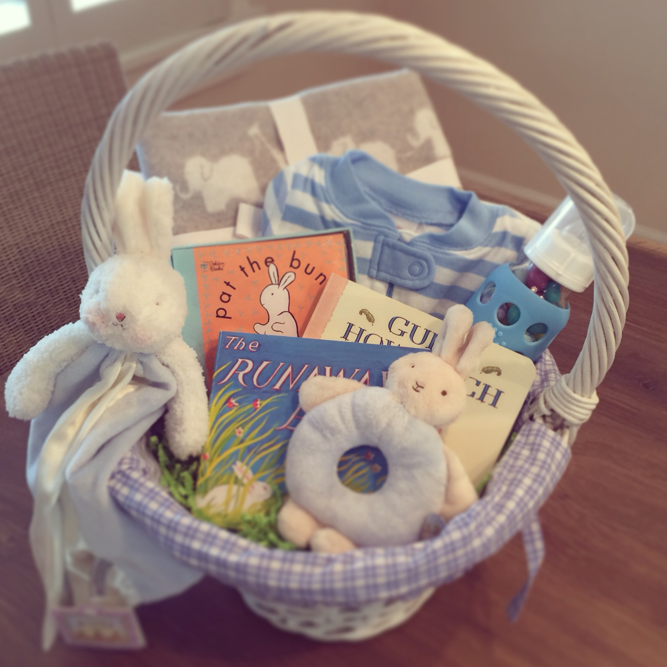 Gift Ideas For A Newborn Baby Boy
 Baby Boy Easter Basket Ideas