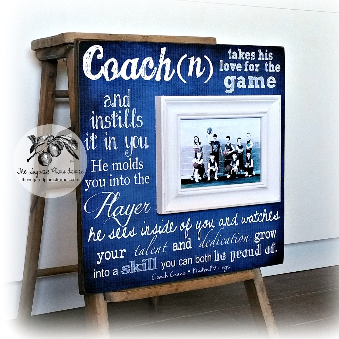 Gift Ideas For Basketball Coach
 Basketball Coach Gift Coach Gift Idea Soccer Coach
