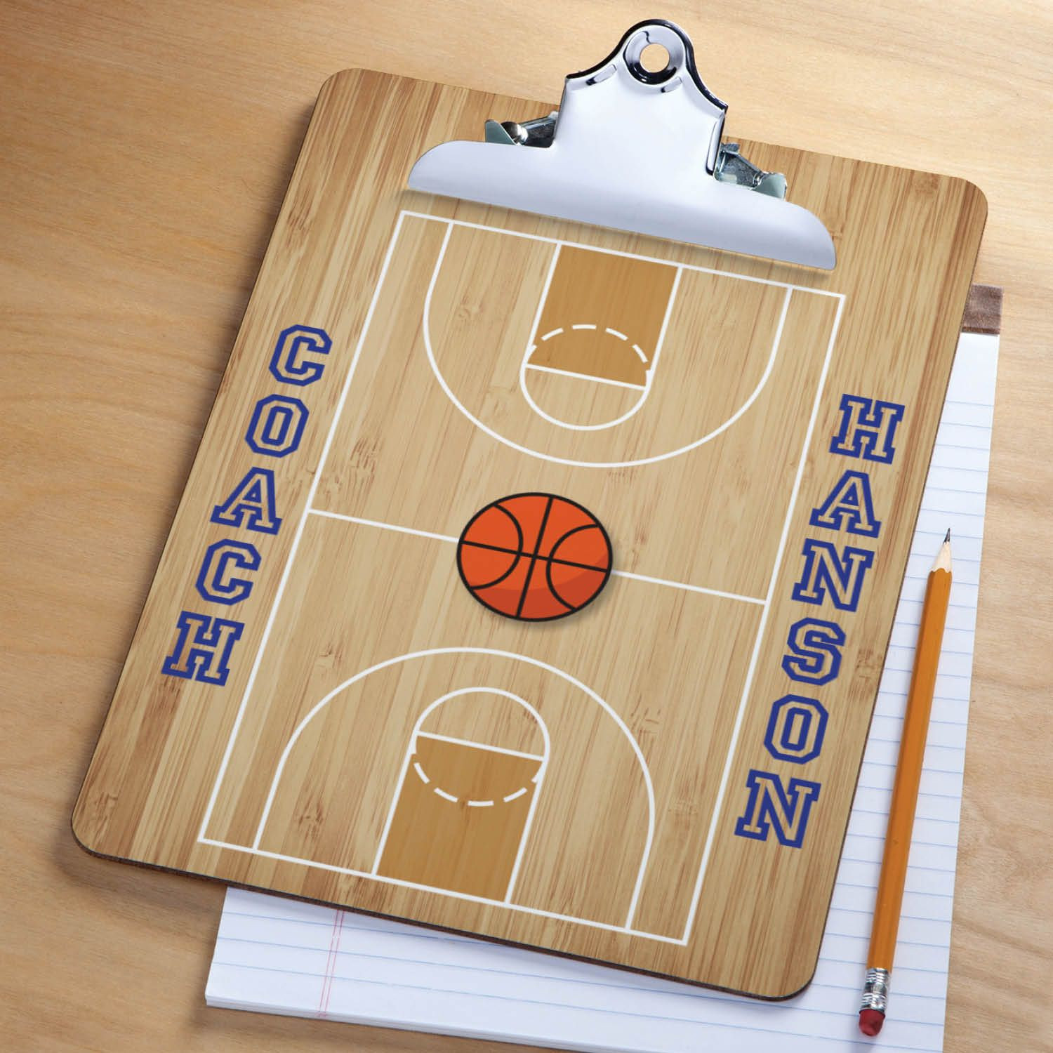 Gift Ideas For Basketball Fans
 Personalized Basketball Clipboard
