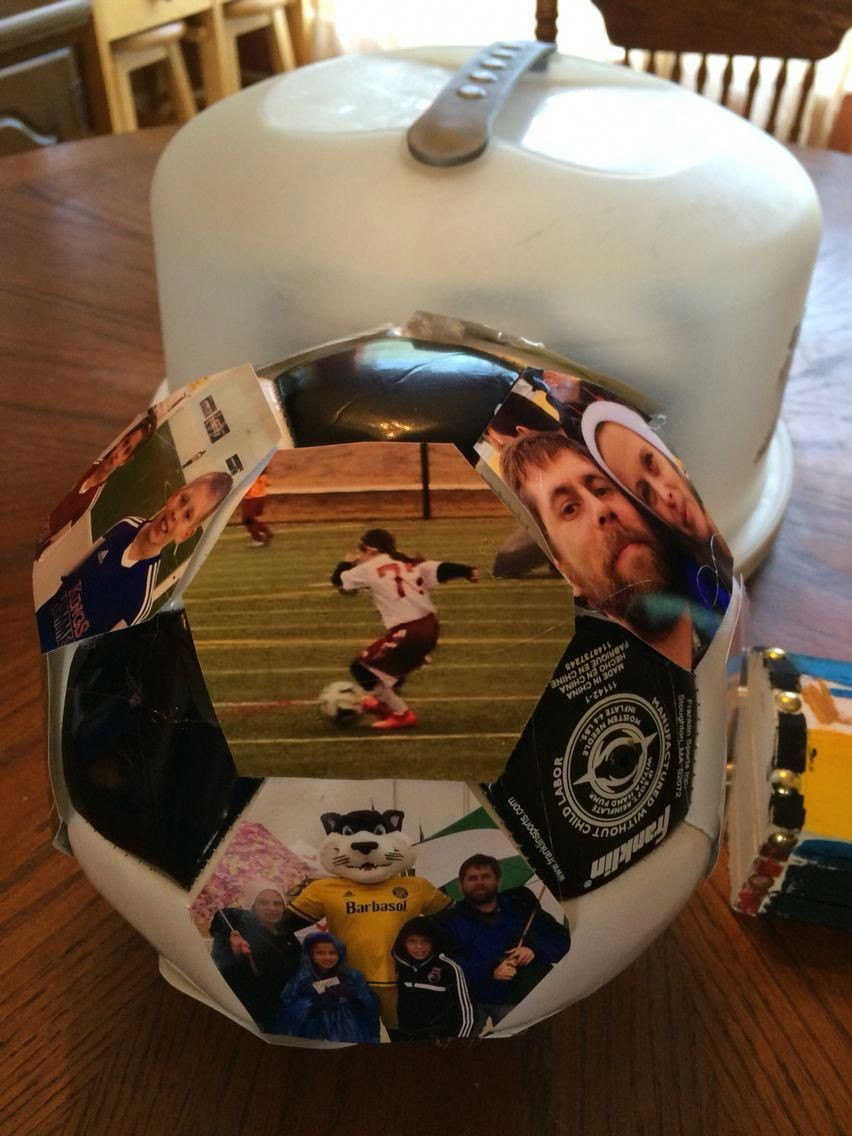 Gift Ideas For Boyfriends Dad
 Father s Day Picture Soccer Ball fathersdaypresents