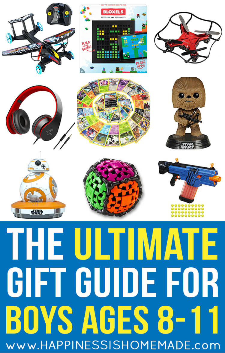 Gift Ideas For Boys Age 10
 The Best Gift Ideas for Boys Ages 8 11 Happiness is Homemade