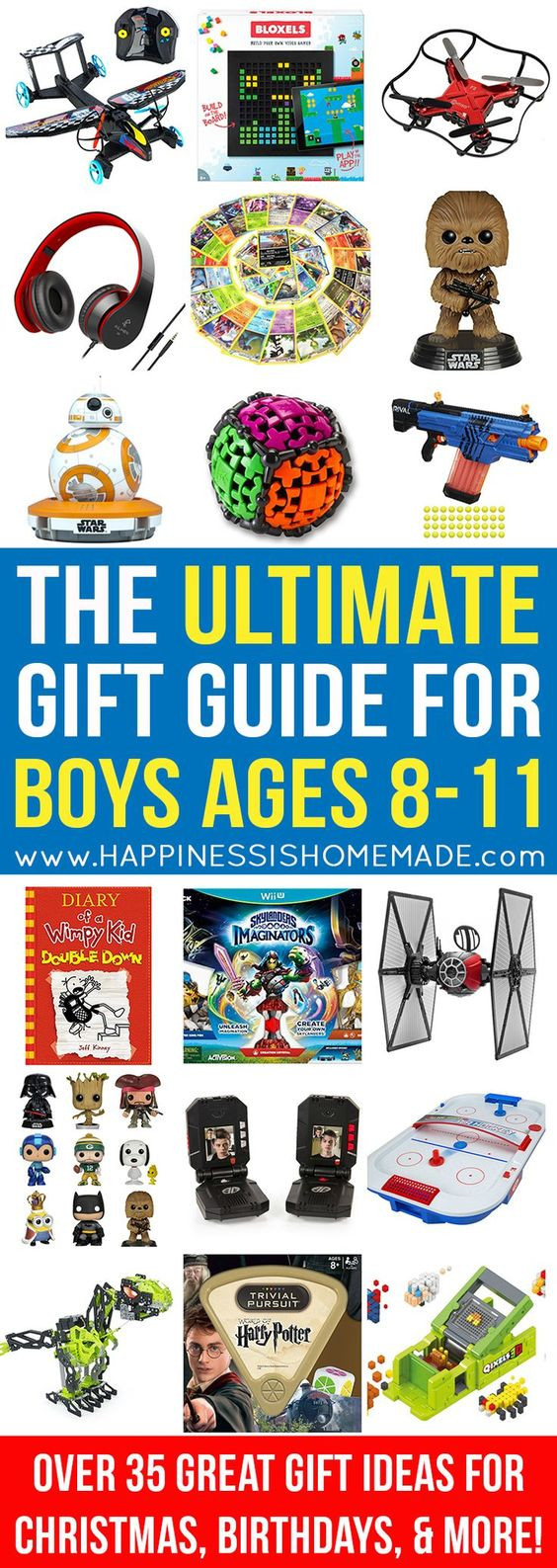 Gift Ideas For Boys Age 10
 The Best Gift Ideas for Boys Ages 8 11