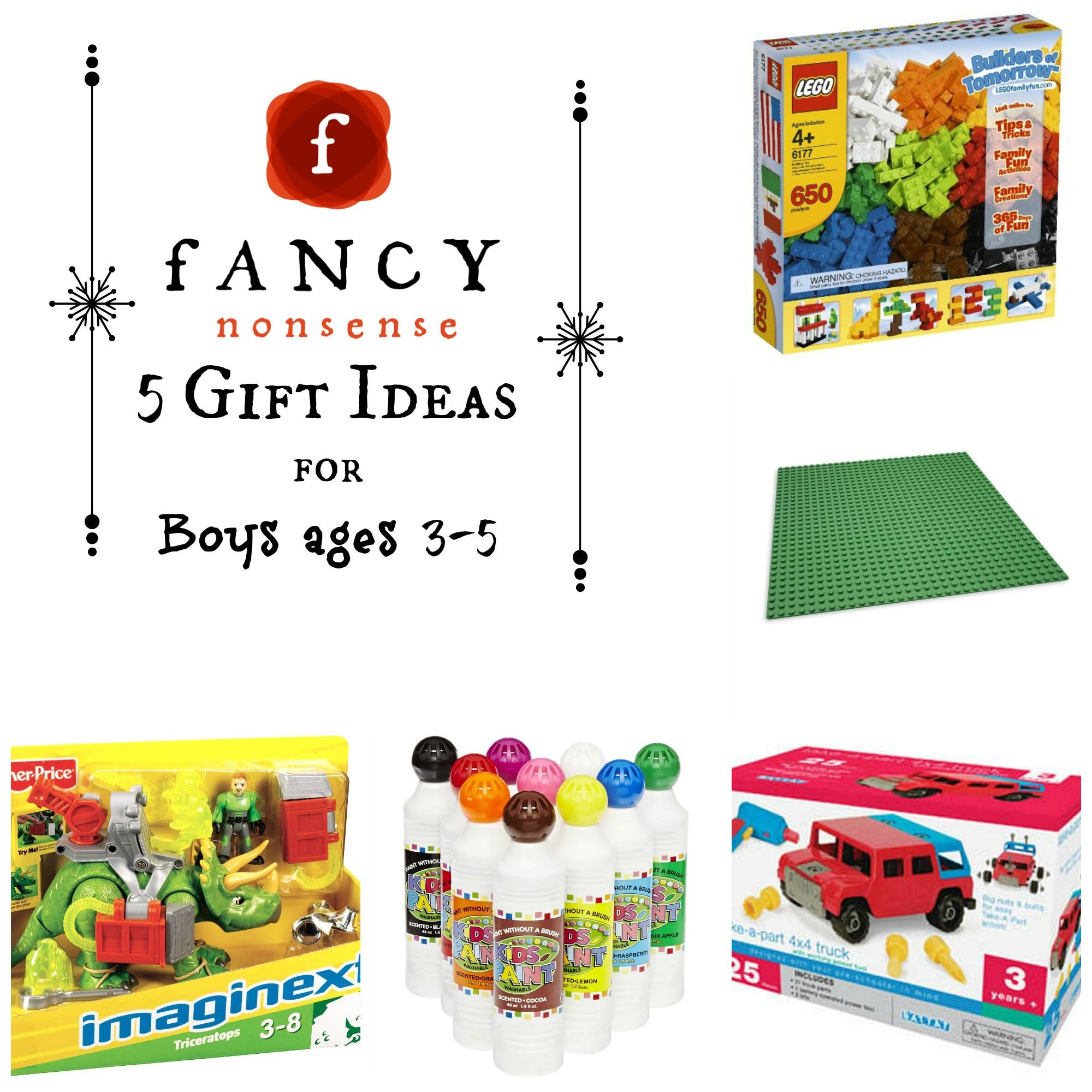 Gift Ideas For Boys Age 3
 5 Gift Ideas For Boys Ages 3 5