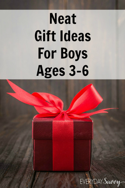 Gift Ideas For Boys Age 3
 Neat Gift Ideas for Boys Ages 3 4 5 & 6