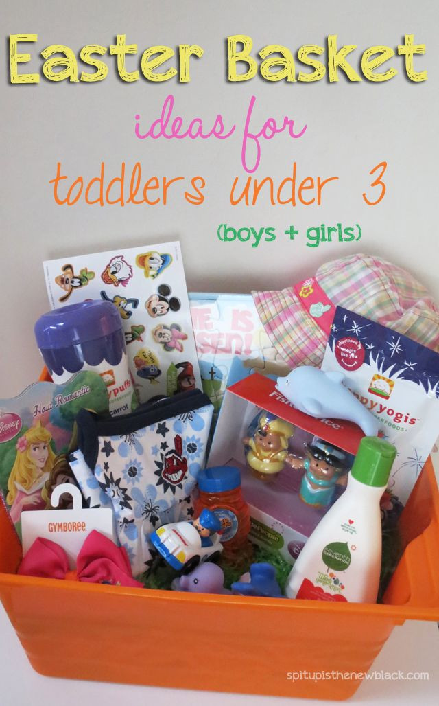 Gift Ideas For Boys Age 3
 Easter basket ideas for toddlers under age 3 boys & girls