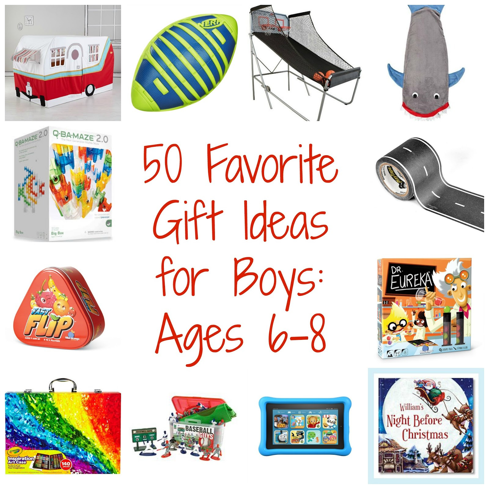 Gift Ideas For Boys Age 3
 50 Favorite Gift Ideas for Boys Ages 6 8 The Chirping Moms