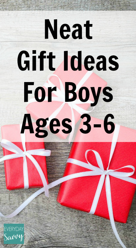 Gift Ideas For Boys Age 3
 Neat Gift Ideas for Boys Ages 3 4 5 & 6