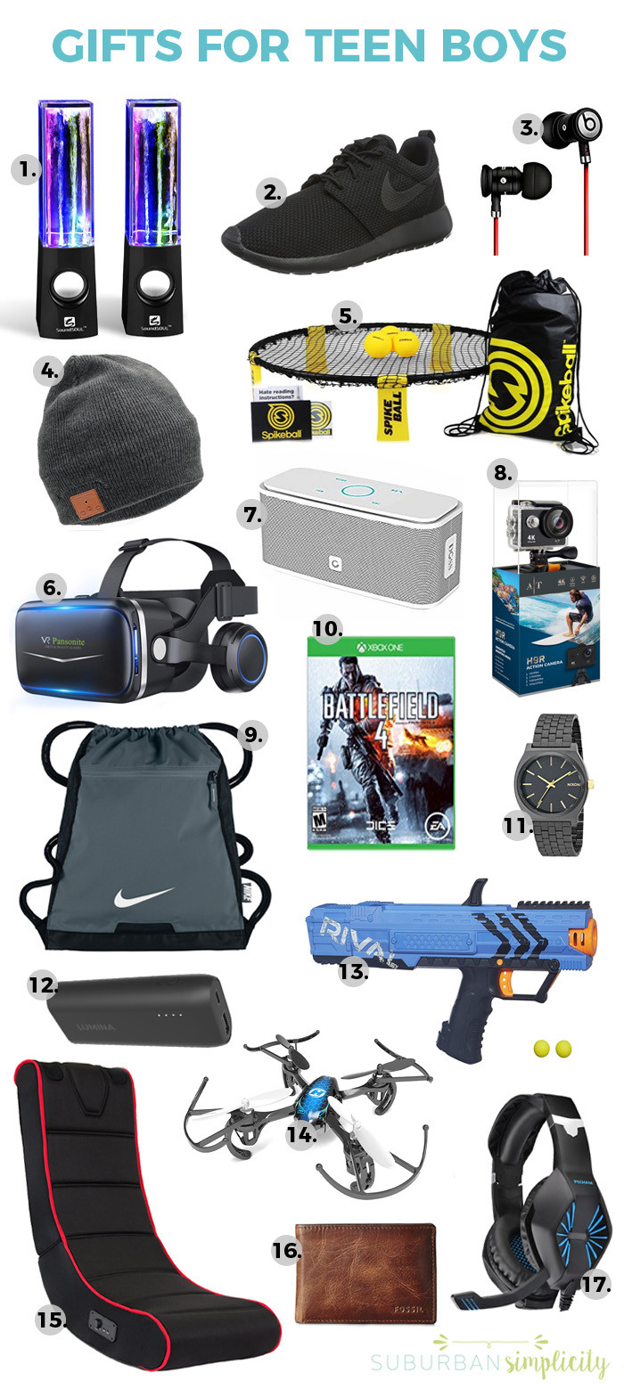 Gift Ideas For Boys
 17 Awesome Gift Ideas for Teen Boys