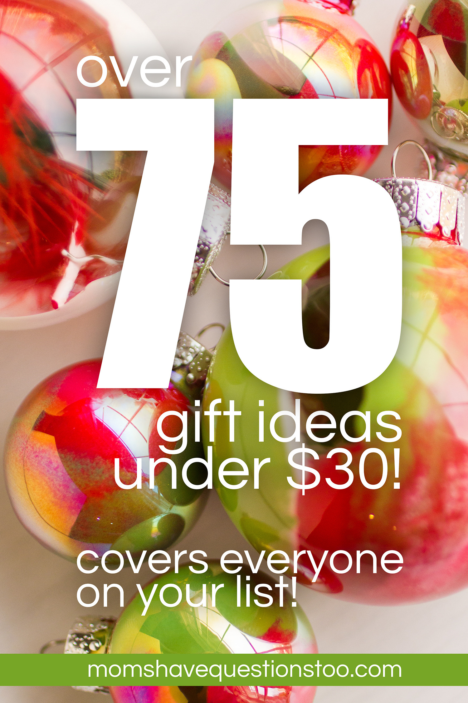 Gift Ideas For Couples Under 30
 Over 75 Gift Ideas Under $30 Moms Have Questions Too