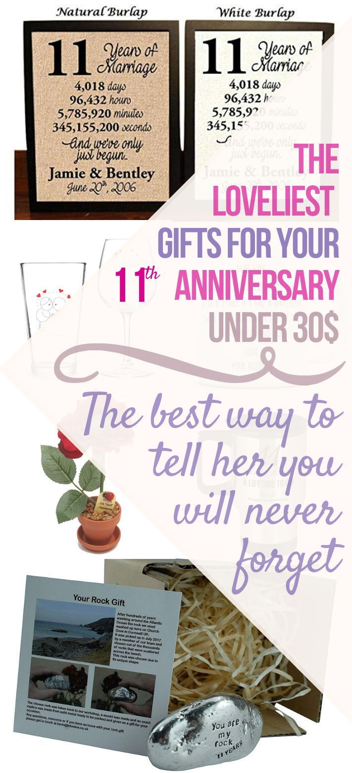 Gift Ideas For Couples Under 30
 11th Anniversary Gifts Under $30