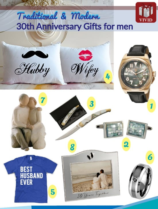 Gift Ideas For Couples Under 30
 Unique 30th Anniversary Gift Ideas for Him Vivid s