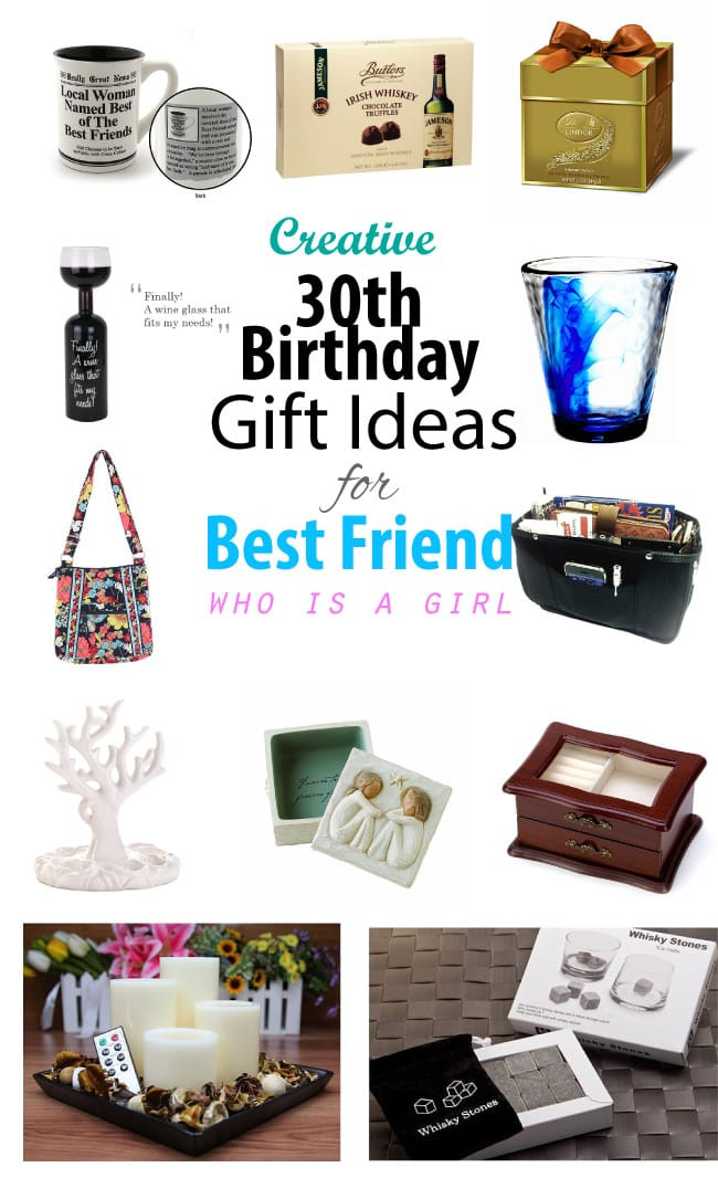 Gift Ideas For Friends Birthday Female
 Creative 30th Birthday Gift Ideas for Female Best Friend