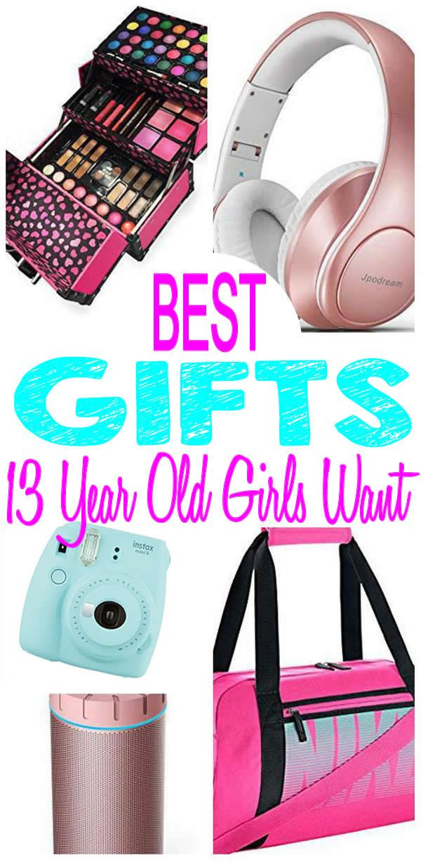 Gift Ideas For Girls Age 13
 BEST Gifts 13 Year Old Girls Will Love