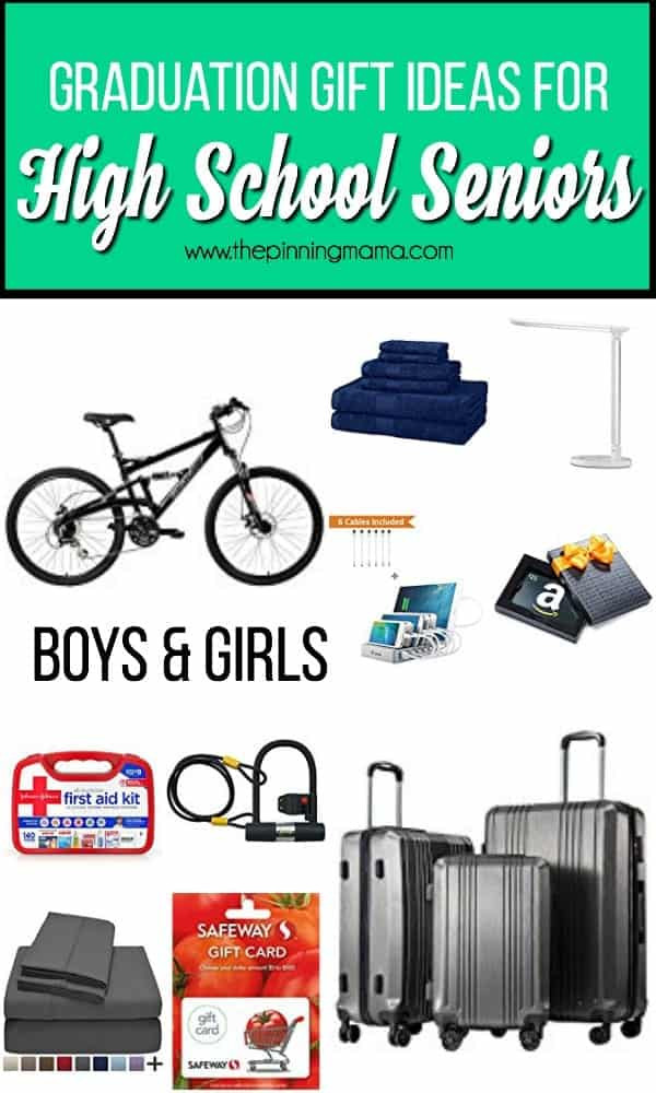 Gift Ideas For High School Graduation Boy
 High School Graduation Gift ideas • The Pinning Mama