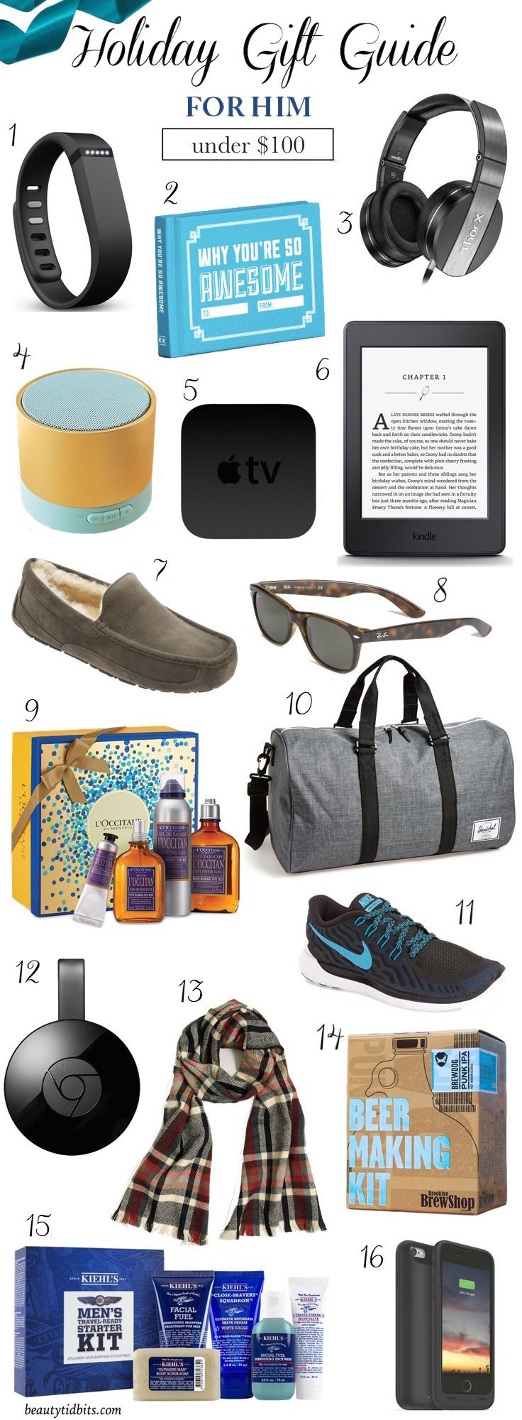 Gift Ideas For Men Birthday
 16 Holiday Gifts Your Man Will Love And Actually Use