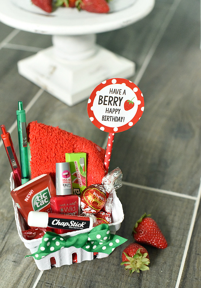 Gift Ideas For Mom'S Birthday
 Berry Gift Idea for Friends or Teachers – Fun Squared