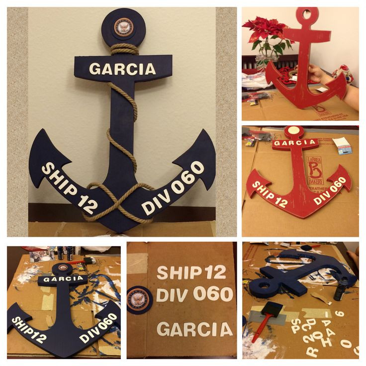 Gift Ideas For Navy Boot Camp Graduation
 PIR Door Decoration Anchor BootCampGraduation Navy