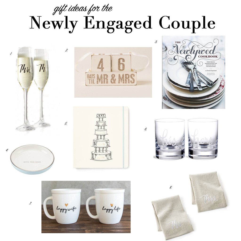 Gift Ideas For New Couples
 Gift Ideas for the Newly Engaged Couple