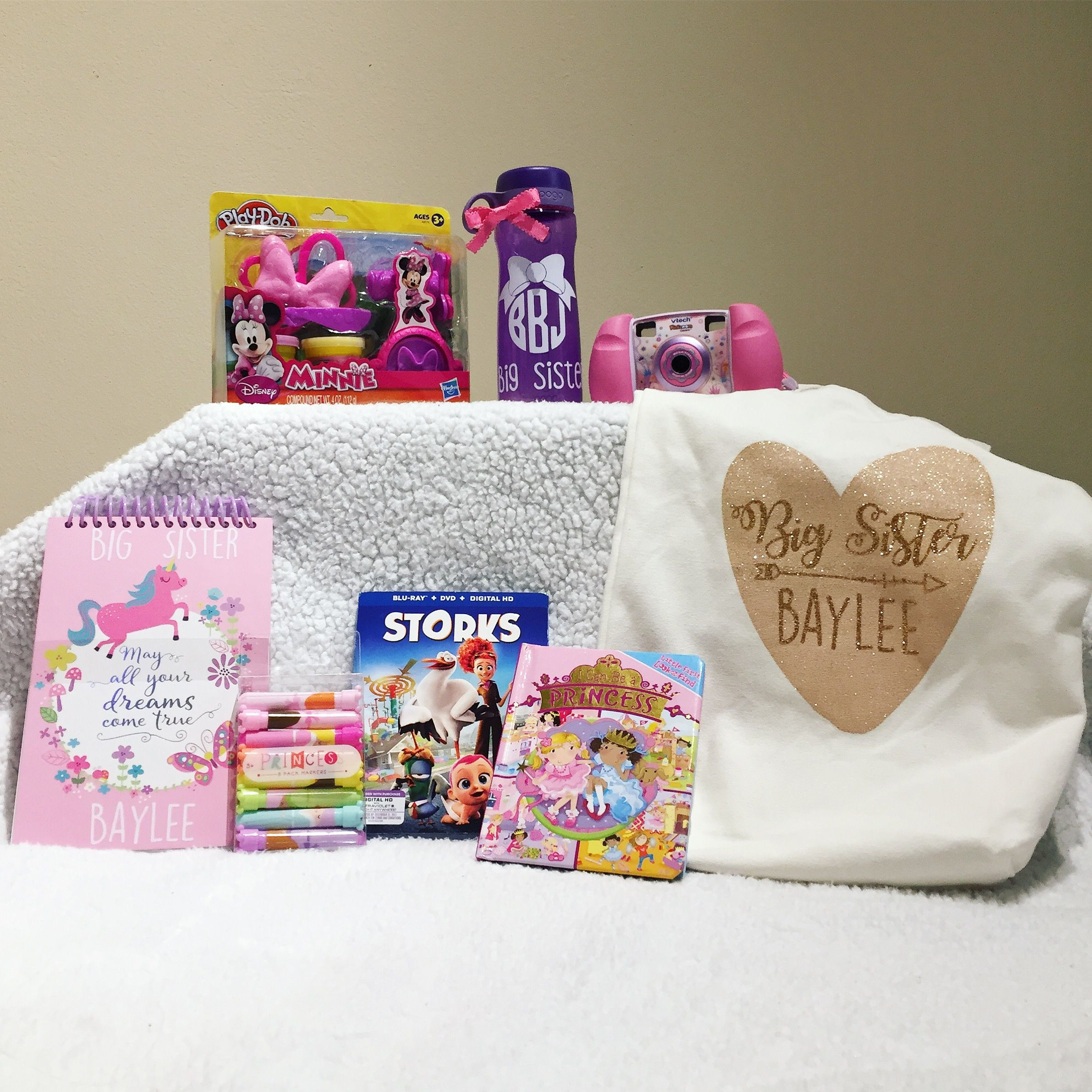 Gift Ideas From Baby To Big Sister
 Big Sister Hospital Bag Gift from Brother Big Sister