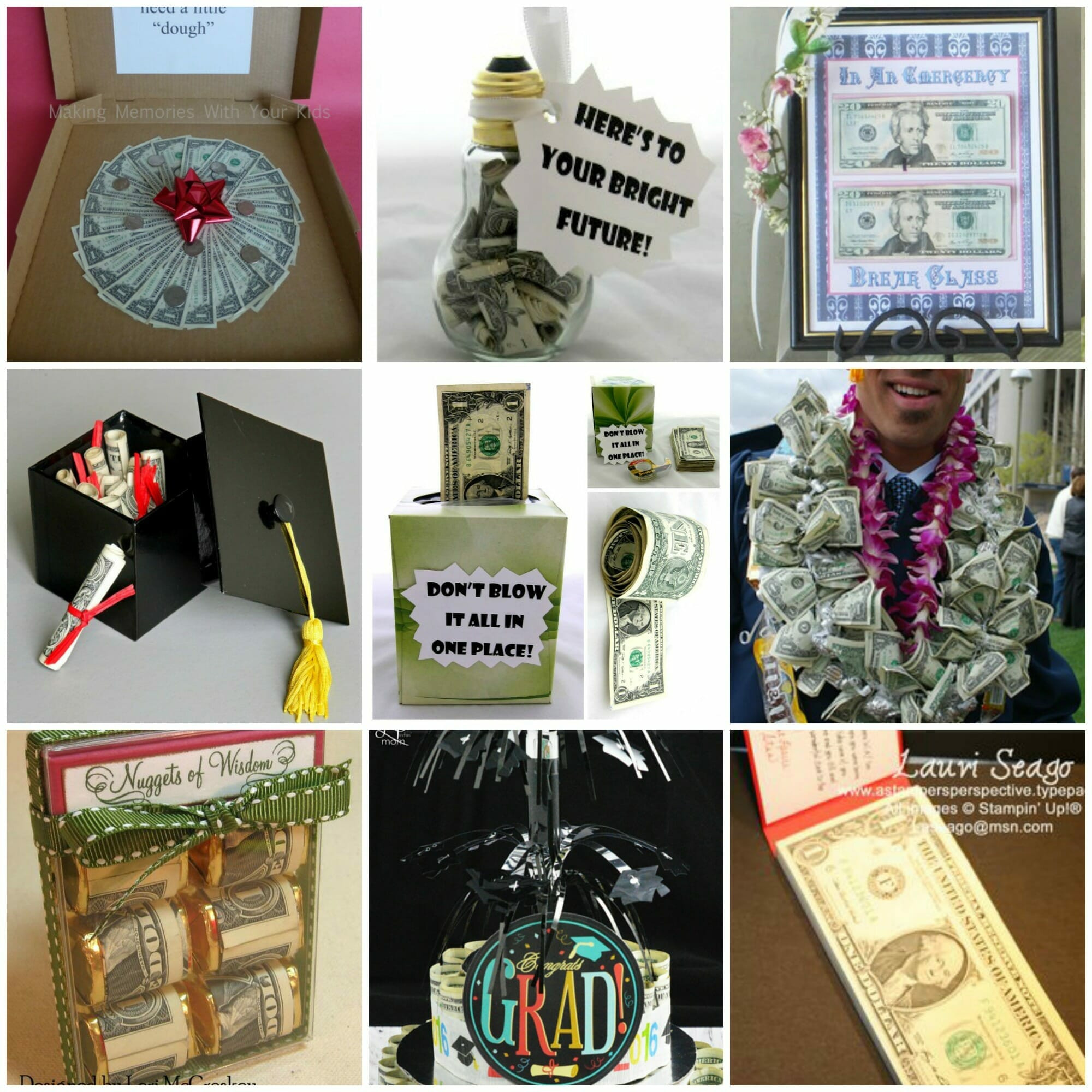 Gift Ideas Graduation
 20 Awesome Graduation Money Gift Ideas