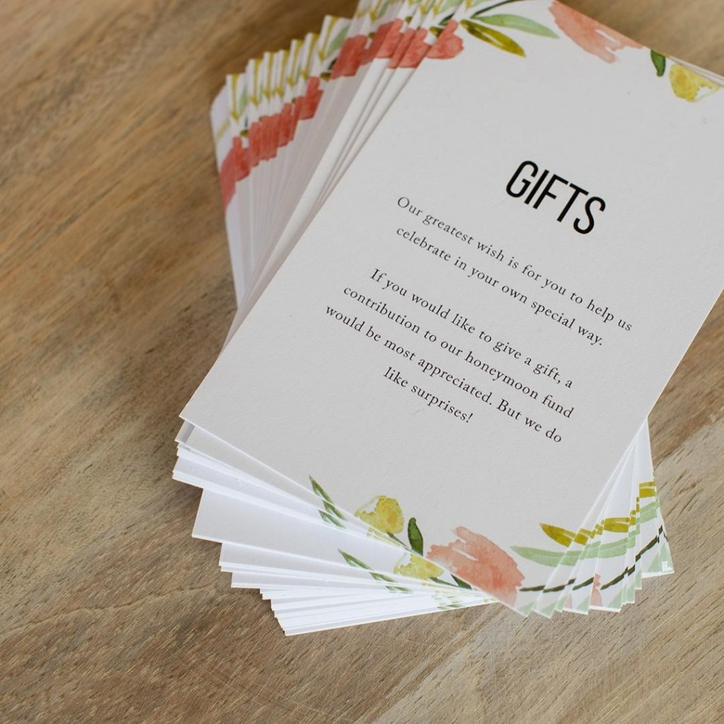 Gift Message For Wedding
 Can I Ask Guests For Money or Specific Wedding Gifts