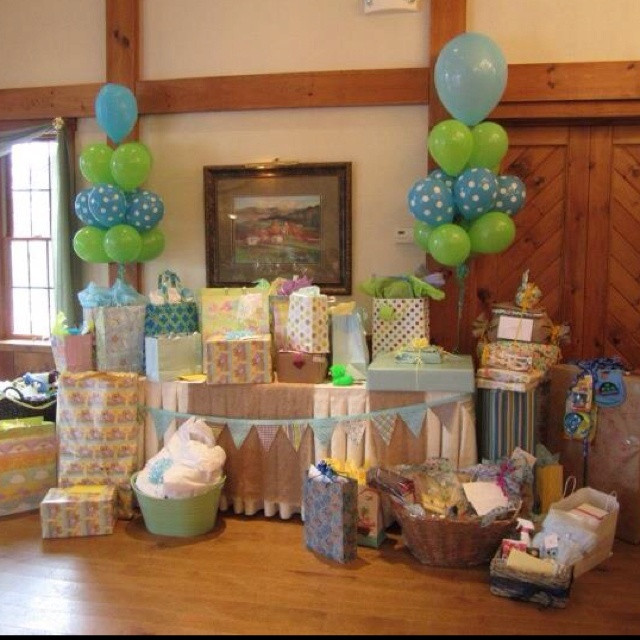 Gift Table Baby Shower Ideas
 Gift table