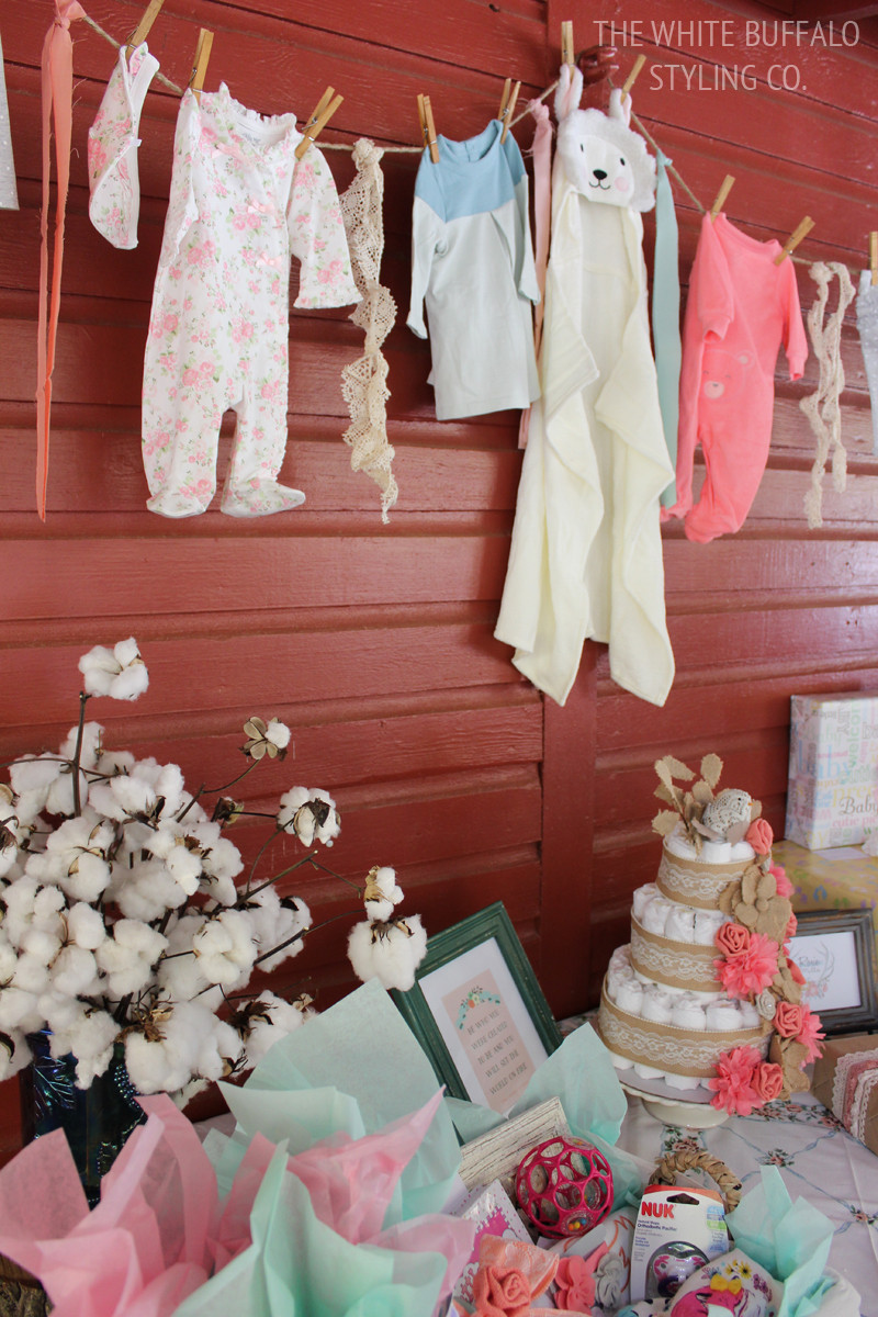 Gift Table Baby Shower Ideas
 Vintage & Rustic Fall Baby Shower