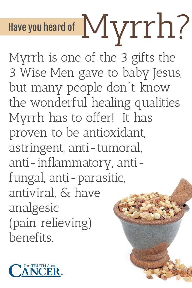 Gifts Brought To Baby Jesus
 Have you heard of Myrrh Myrrh is one of the 3 ts the 3