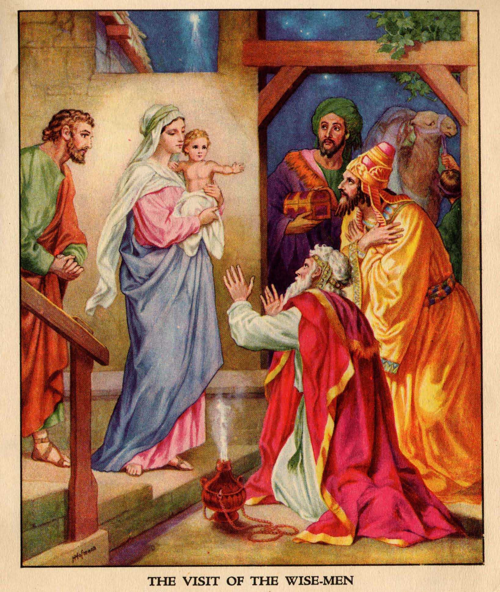 Gifts Brought To Baby Jesus
 Were The Three Wisemen Guilty of Bribery Giving Gifts to