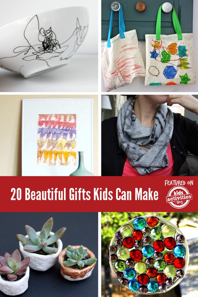 Gifts Children
 20 Beautiful Gifts Kids Can Make