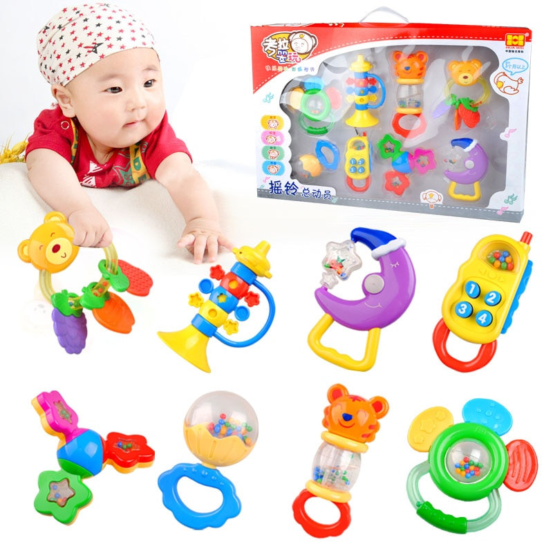 Gifts For 12 Month Baby
 Baby rattle newborn toy yakuchinone handbell infant 0 6 12