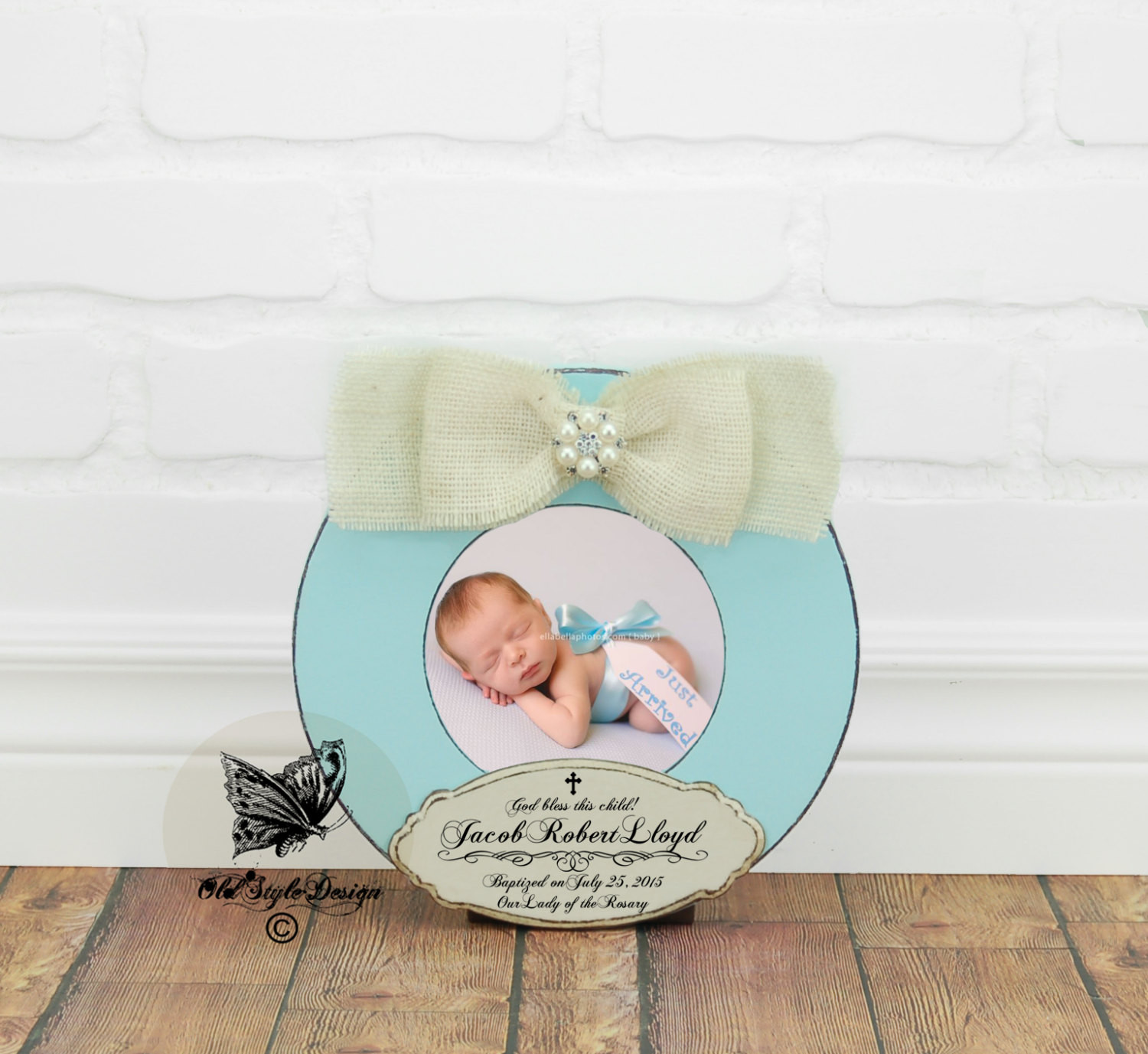 Gifts For Baby Boy Christening
 Baptism Gift BOY Christening Gift Boy by OldStyleDesignFrames